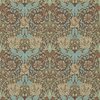 Morris &amp; Co Honeysuckle &amp; Tulip Taupe Aqua 214702