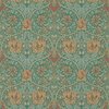 Morris &amp; Co Honeysuckle &amp; Tulip Emerald Russet 214704