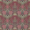 Morris &amp; Co Honeysuckle &amp; Tulip Burgundy Sage 214703
