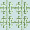 Thibaut Palm Grove Boca Bamboo Green &amp; Blue T13903