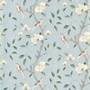 Zoffany Arcadian Thames Eleonora Print Stockholm Blue 313047