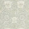 Morris &amp; Co Pure Morris North Wallpapers Honeysuckle &amp; Tulip Grey Blue 216525