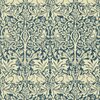 Morris &amp; Co Morris and Friends Wallpapers Brer Rabbit Indigo Vellum DMORBR105