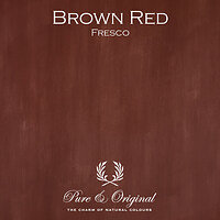 Pure &amp; Original Fresco&nbsp;kalkverf Brown Red