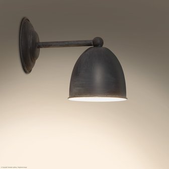 Frezoli wandlamp Conzone Mat zwart L.156.1.600 