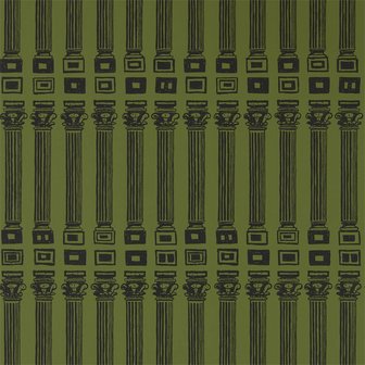 Zoffany Palladio Columns 312970 Olive / Bone Black