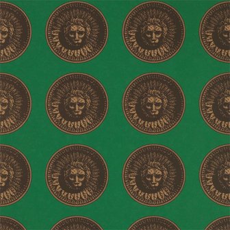 Zoffany Palladio Medallion 312974 Malachite/Gold