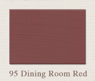 Painting the Past Krijtlak Matt Dining Room Red 95