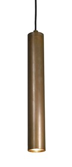 Frezoli Lighting hanglamp Tubino 1 buis Koper L.222.1.670