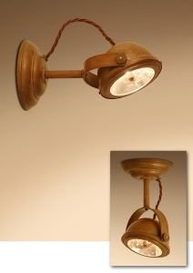 Frezoli wandlamp Lupia Copper L.152.1.100