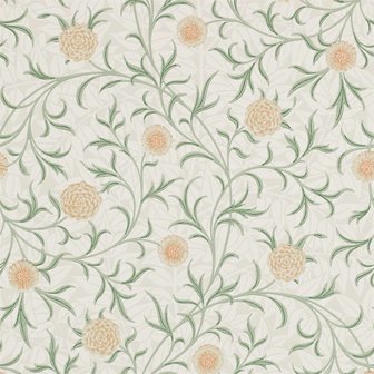 Morris &amp; Co Birds Scroll Thyme Pear 216831