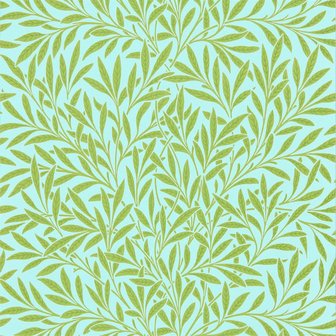 Morris &amp; Co Willow Sky Leaf 216964  