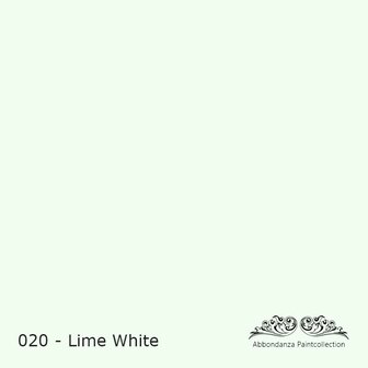 Abbondanza Krijtverf Lime White 020