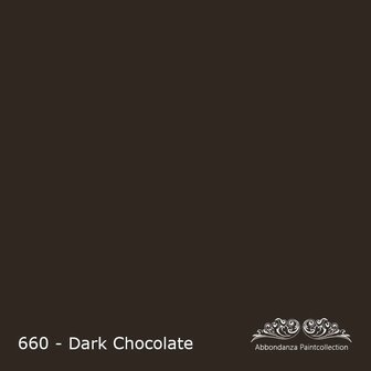 Abbondanza Krijtverf Dark Chocolate 660