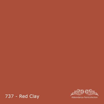 Abbondanza Krijtverf Red Clay 737