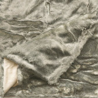Plaid Fake Fur Nobilis Plaid Koala PL147 150 x 250