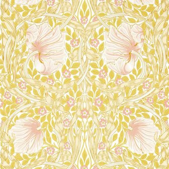 Morris &amp; Co Pimpernel Sunflower Pink 217065