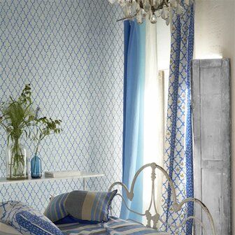 Designers Guild Pergola Trellis Cobalt PDG1151/04