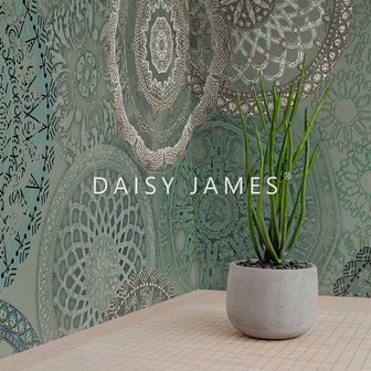 Daisy James behang The Rhythm Green