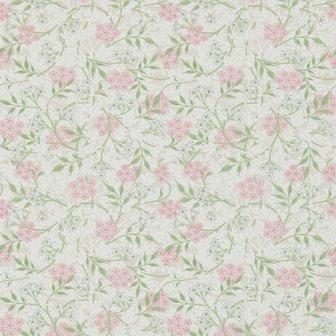 Morris &amp; Co Jasmine Blossom Pink Sage 214725