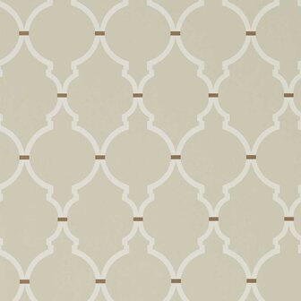 Sanderson Watergarden Empire Trellis Linen Cream 216337