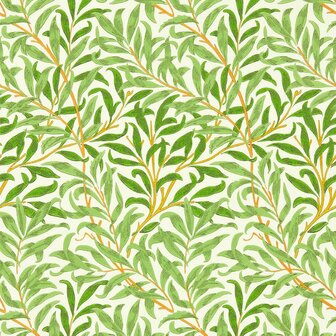 Morris &amp; Co  Cornubia Willow Bough Leaf green 217088