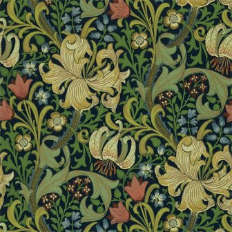 Morris &amp; Co Golden Lily Indigo 216816