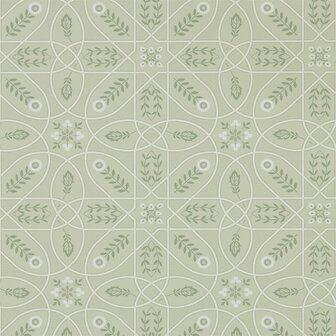 Morris &amp; Co Brophy Trellis 216702 Sage Linen