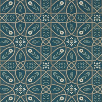 Brophy Trellis 216699 Deep Teal