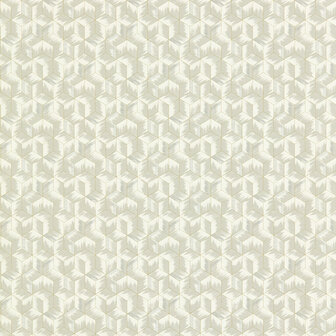 Zoffany Rhombi Tumbling Blocks Empire Grey 312891 