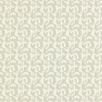 Zoffany Rhombi Tumbling Blocks Empire Grey 312891 