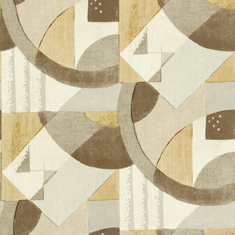 Zoffany Rhombi Abstract 1928 Taupe 31289