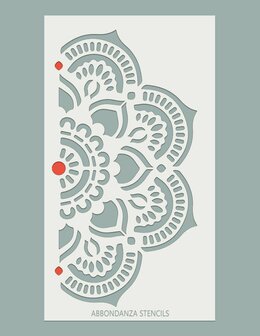 Sjabloon Mandala Gratitude