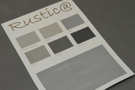 Painting the Past kleurenkaart Rustica 