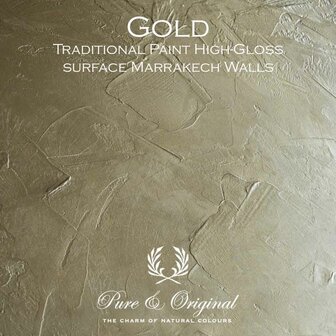 Pure &amp; Original Traditional Paint High-Gloss Elements Gold