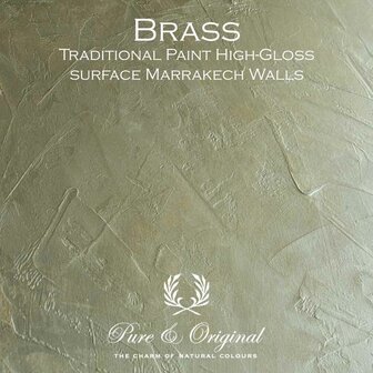 Pure &amp; Original Traditional Paint High-Gloss Elements Brass