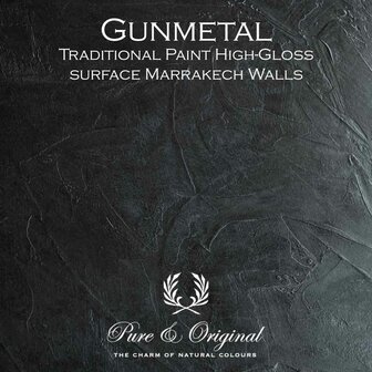 Pure &amp; Original Traditional Paint High-Gloss Elements Gun Metal