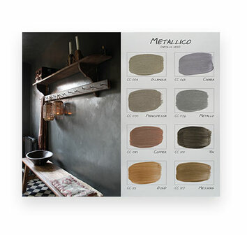 .Carte Colori kleurenkaart Metallico