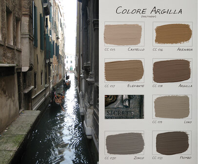 Carte Colori kleurenkaart Colori Argilla