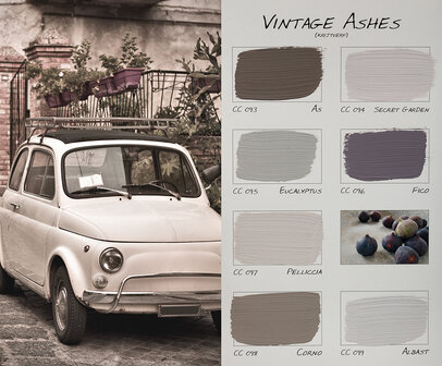 Carte Colori kleurenkaart Vintage Ashes