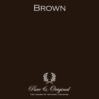 Pure &amp; Original Traditional Paint High-Gloss Elements Brown