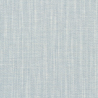 Thibaut Baldwin Herringbone Blue T4062