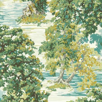 Sanderson Arboretum Wallpapers Ancient Canopy Sap Green 217220