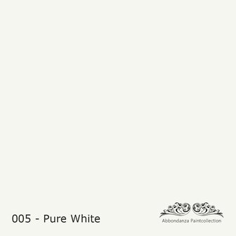 Abbondanza krijtverf Pure White 005