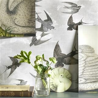 Designers Guild Chimney Swallows Dusk