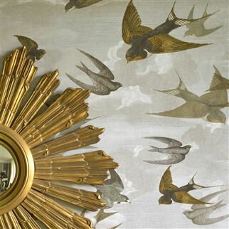 Designers Guild Chimney Swallows Dusk