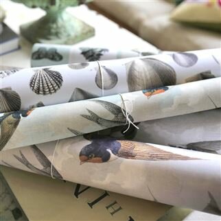 Designers Guild Chimney Swallows Dusk