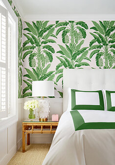 Thibaut Palm Grove Banana Tree Green  T13914 