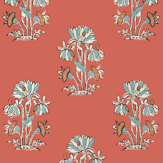 Thibaut Mesa Lily Flower Coral T13205