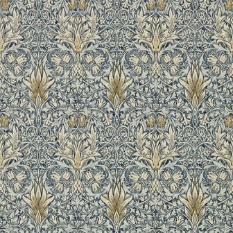 Morris &amp; Co Snakeshead Indigo/Cumin 216428
